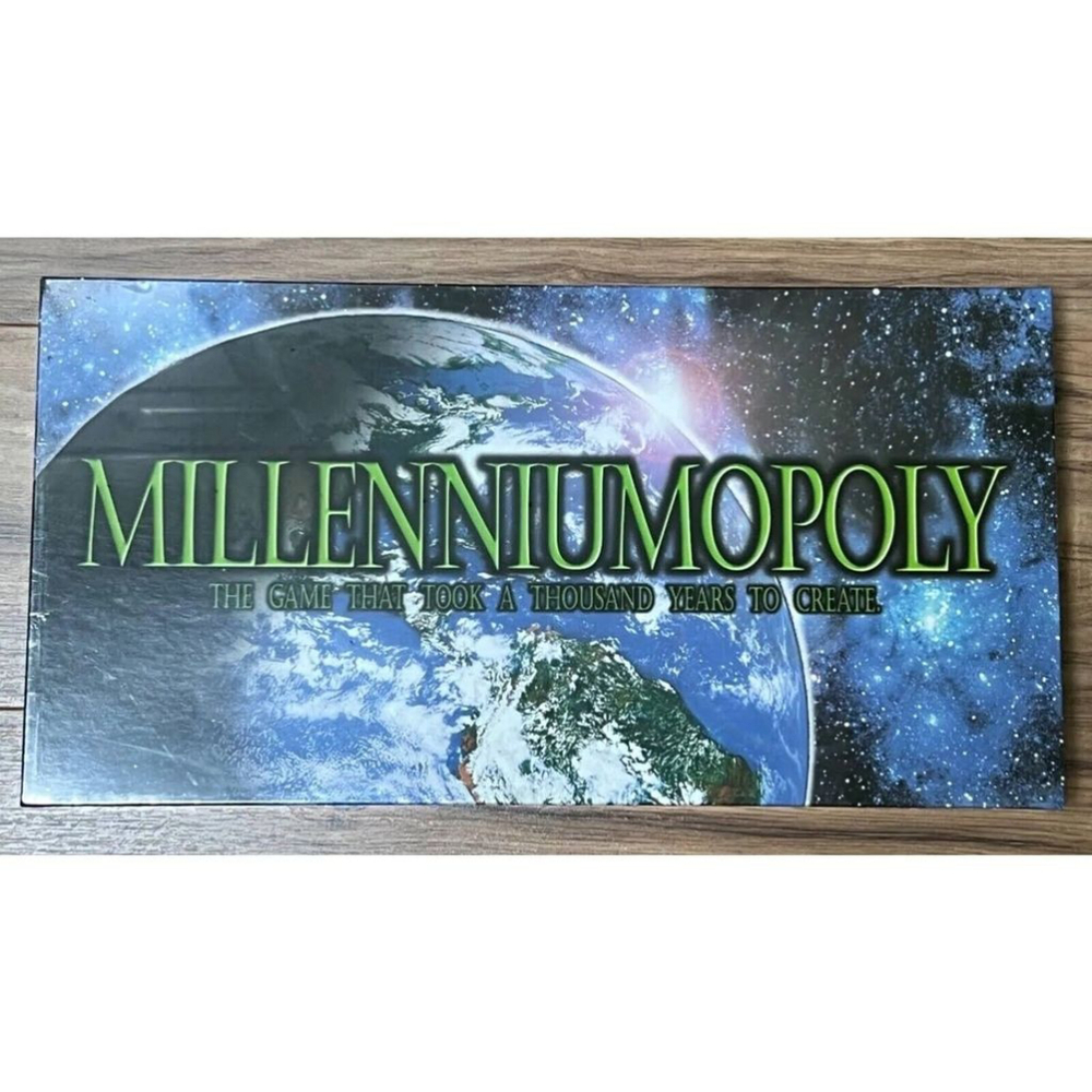 Vintage Millenniumopoly Game 2000 Monopoly Board Game Y2K